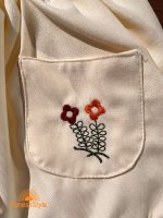 جیب گلدوزی شده پیراهن بچه گانه