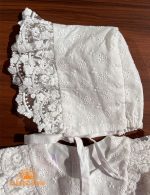 کلاه بادی مجلسی نوزادی خامه دوزی