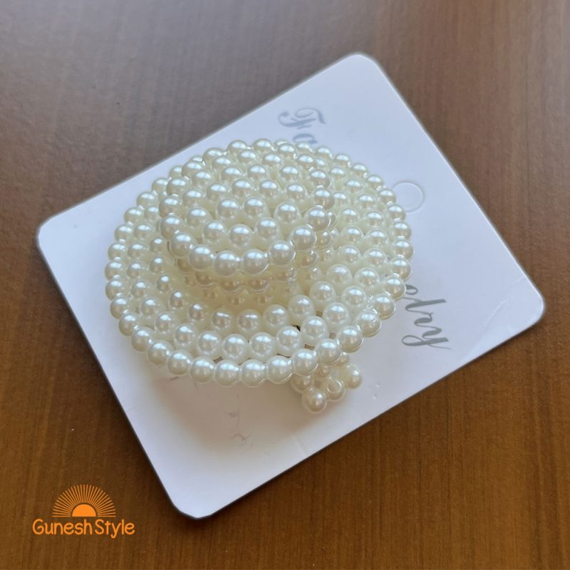 گیره مو سر انبری کلاه مروارید بچه گانه