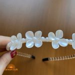 تل سر مروارید و شکوفه صدفی