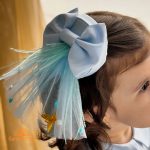 کاپ کلاه مجلسی بچه گانه دخترانه مدل پاپیون