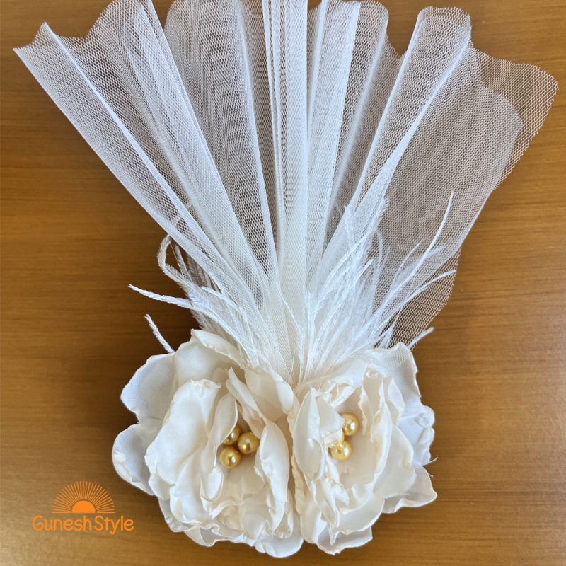 کاپ کلاه مجلسی بچه گانه دخترانه مدل رز گل