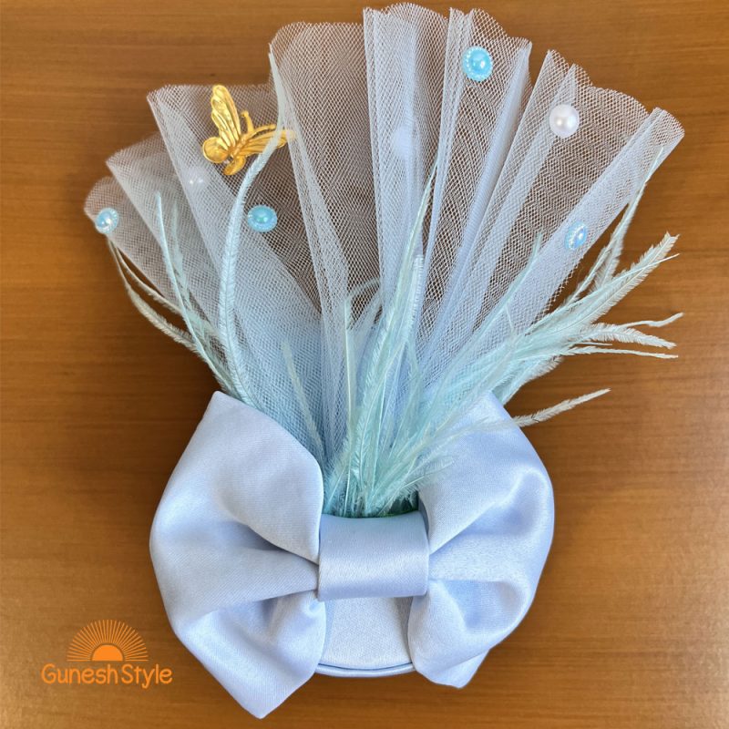 کاپ کلاه مجلسی بچه گانه دخترانه مدل پاپیون