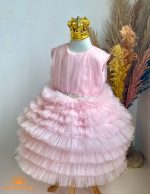 پیراهن پرنسسی طبقه ای شاین