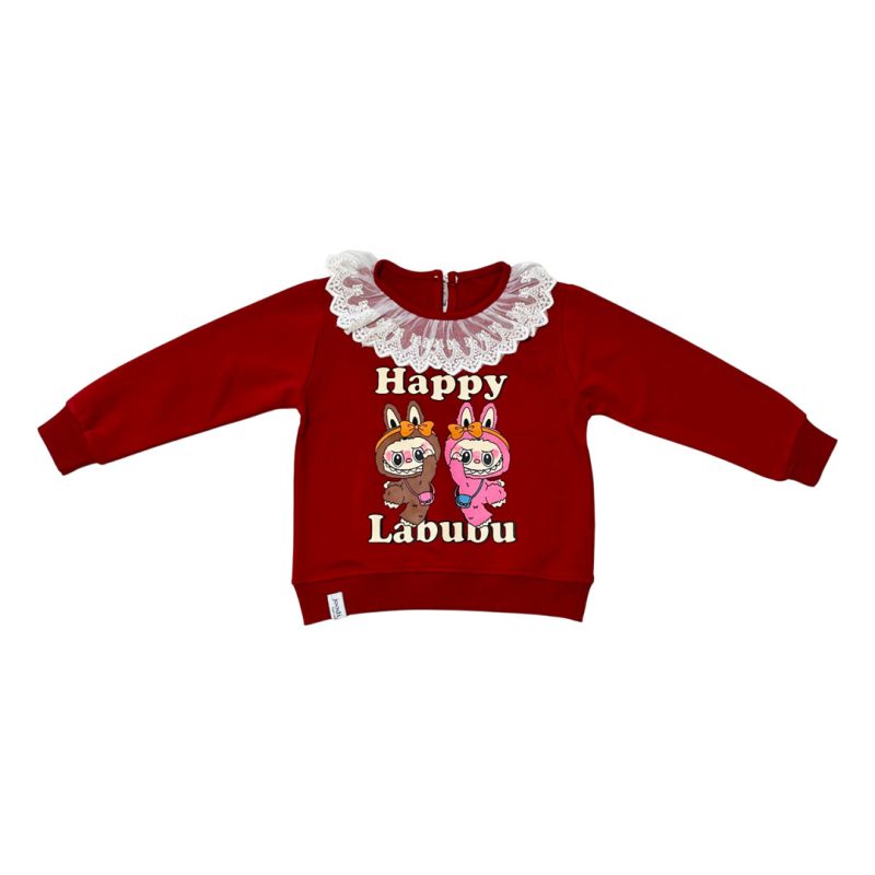 بلوز دورس بچگانه طرح لبوبو (Labubu)