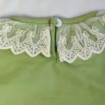 بلوز دورس بچگانه طرح لبوبو (Labubu) رنگ سبز